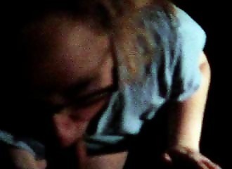 Girlfriend amateur sucks and swallows