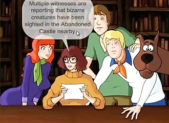 Parodie sexuelle de Scoobidoo avec Véra et Daphné