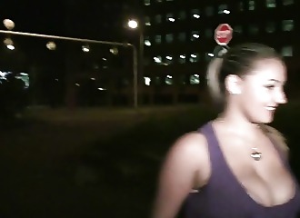 Big tits fucked hard in orgy